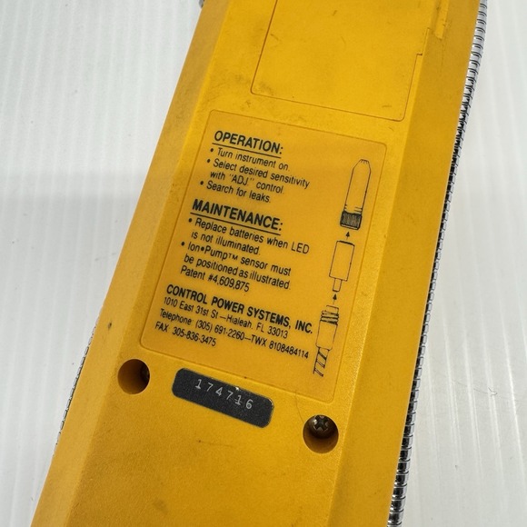 CPS L780 Leak-Seeker Refrigerant Leak Detector, Case Manual Box